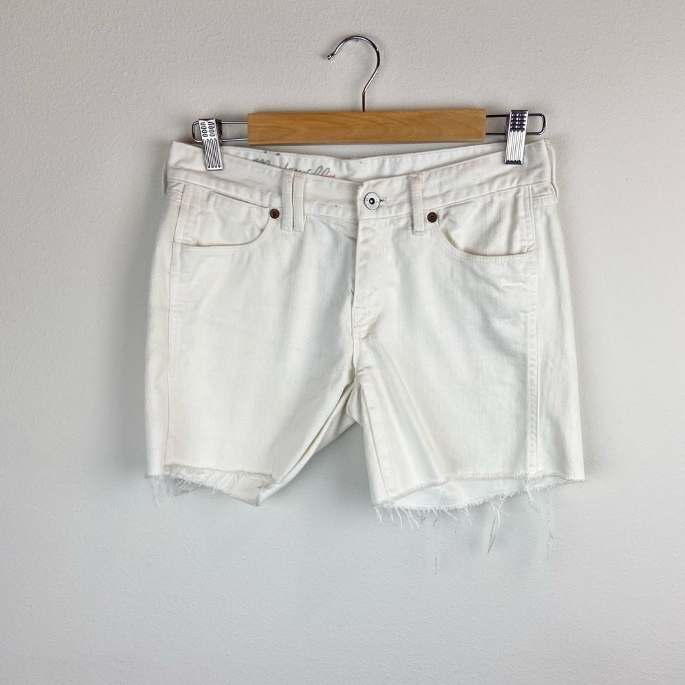 Madewell Boyfriend High Rise Denim Shorts